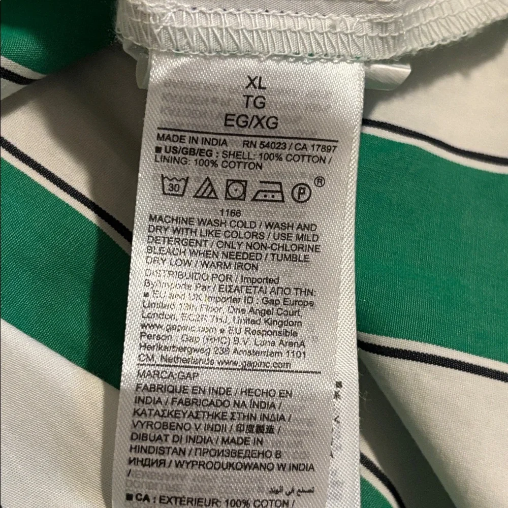 GAP Poplin Tie-Back Dress - Picture 5 of 6